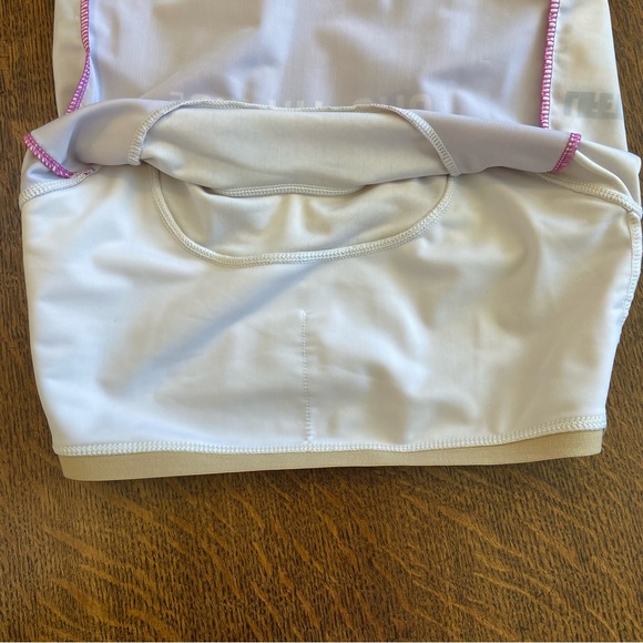 MOXIE CYCLING LIFETIME ATHLETA ESPRIT DE SHE PURPLE WHITE ATHLETIC TANK TOP - Picture 14 of 16